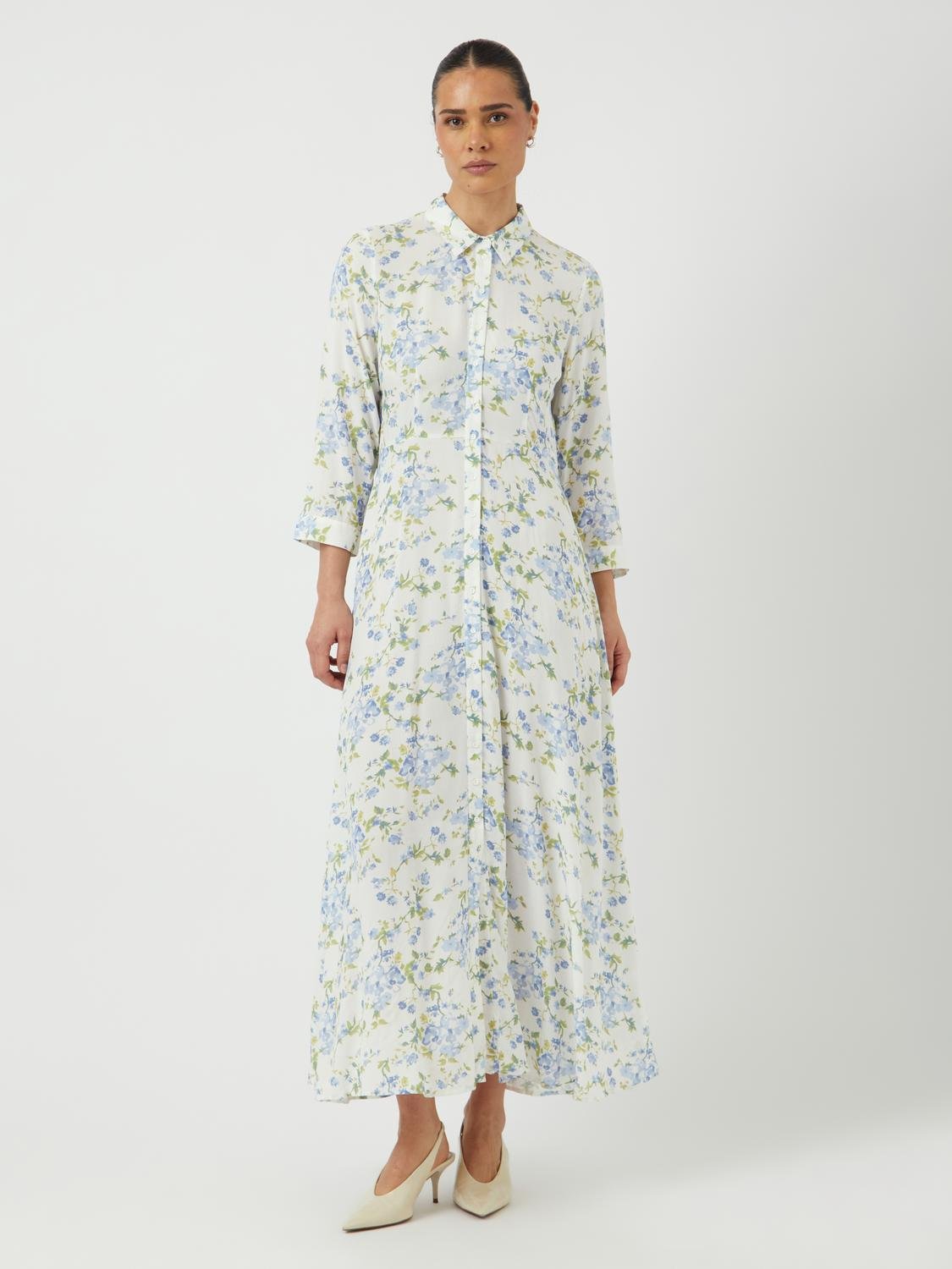 YASSAVANNA Long Dress - Star White - VERO MODA & VILA Bergvik